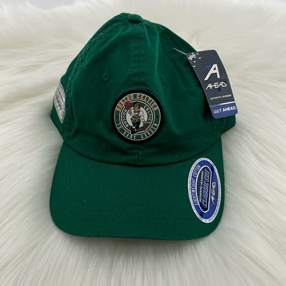 Boston Celtics Classic Cut Ahead Baseball Hat - Green - New with tags - Picture 1 of 8
